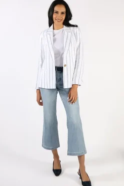 Foil Blazing Saddles Blazer In Stripe