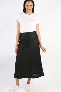 Foil Exhibit A Skirt In Black