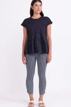 Foil Fuss Free Pant In Check