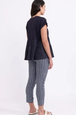 Foil Fuss Free Pant In Check
