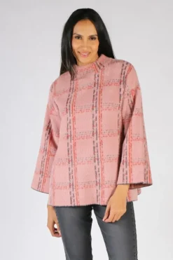 Foil Plain The Game Jumper In Pink