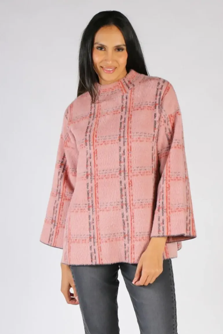 Foil Plain The Game Jumper In Pink