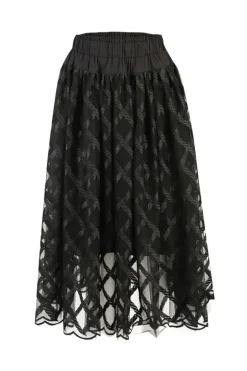 Free Falling Skirt In Black By Trelise Cooper