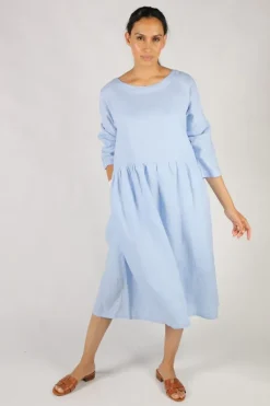 Frockk April Dress In Sky