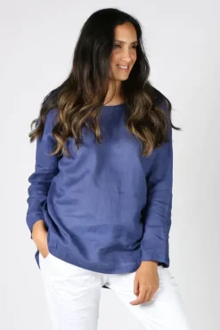 Frockk Irene Top In Blue