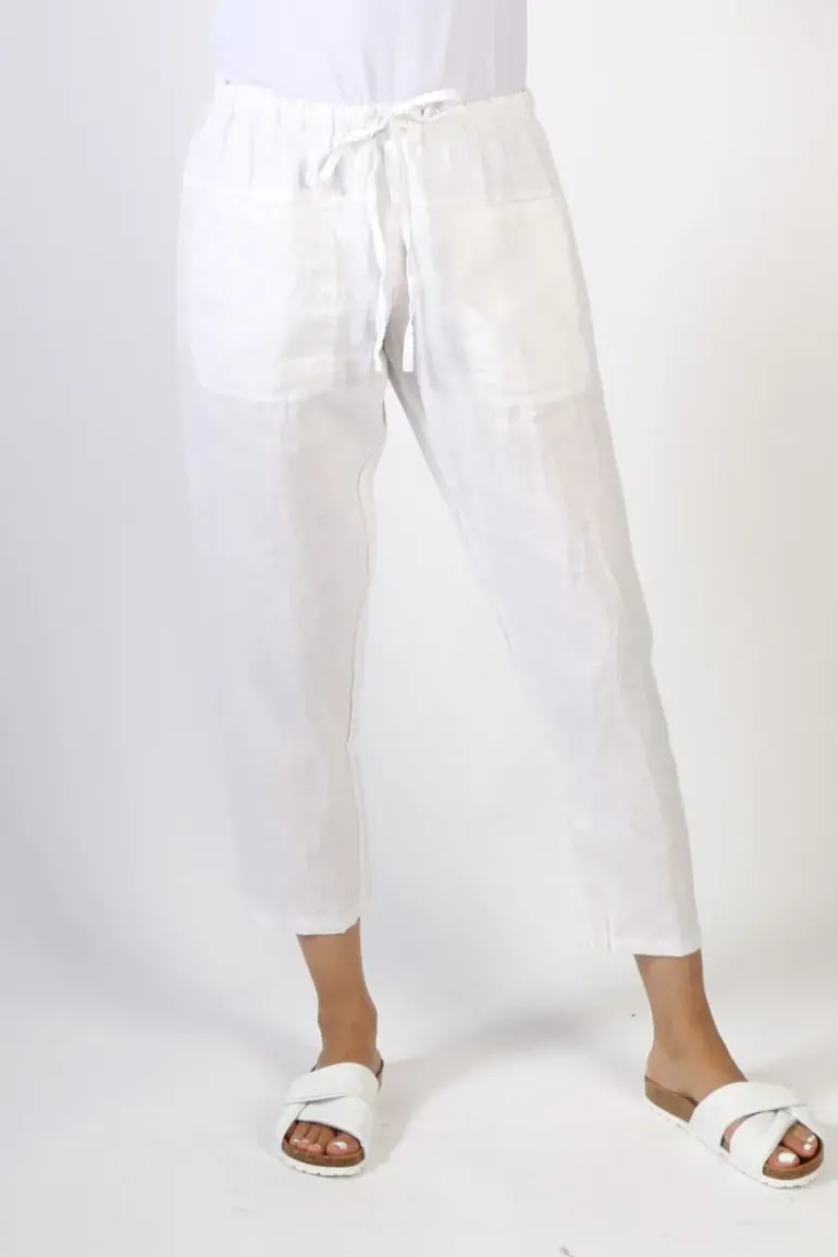 Frockk Jessie Pant In White