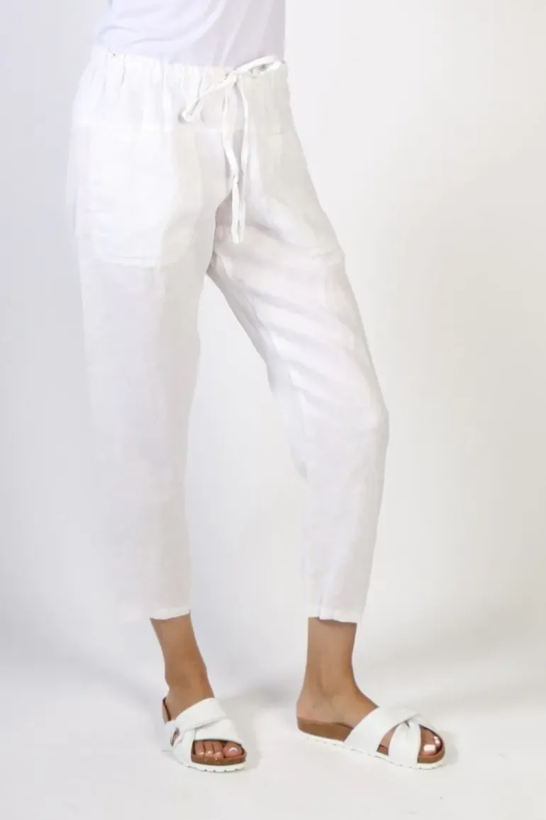 Frockk Jessie Pant In White