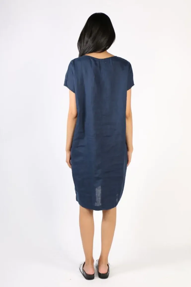 Frockk Laura Dress In Navy