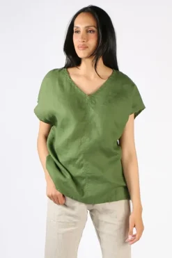 Frockk Laura Top In Moss