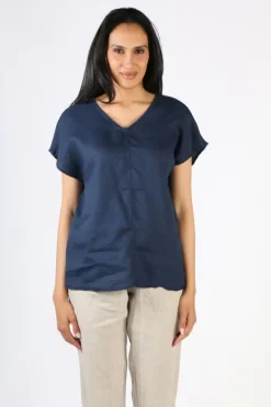 Frockk Laura Top In Navy