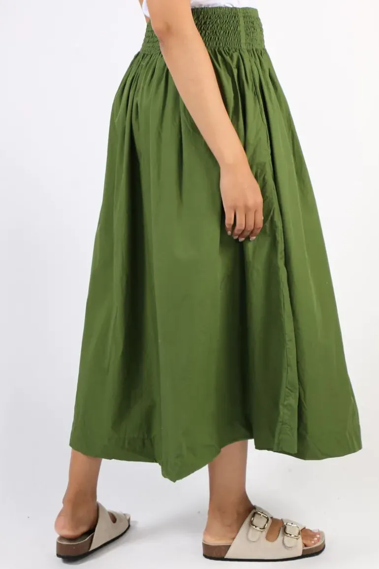 Frockk Lulu Skirt In Moss