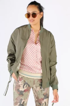 Funky Staff Alba Funky Club Jacket In Olive