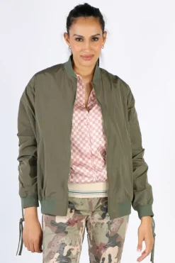 Funky Staff Alba Funky Club Jacket In Olive