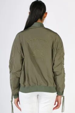 Funky Staff Alba Funky Club Jacket In Olive