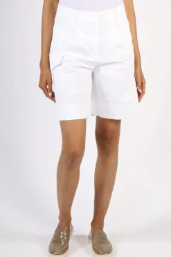 Funky Staff Cargo Short In White