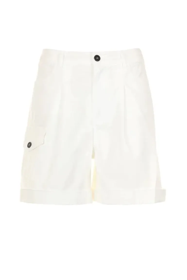 Funky Staff Cargo Short In White