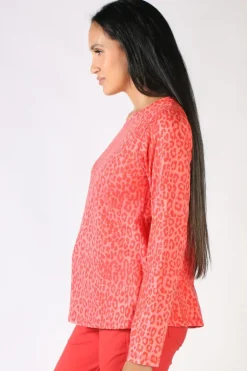 Funky Staff Dolly Leo Tee In Red