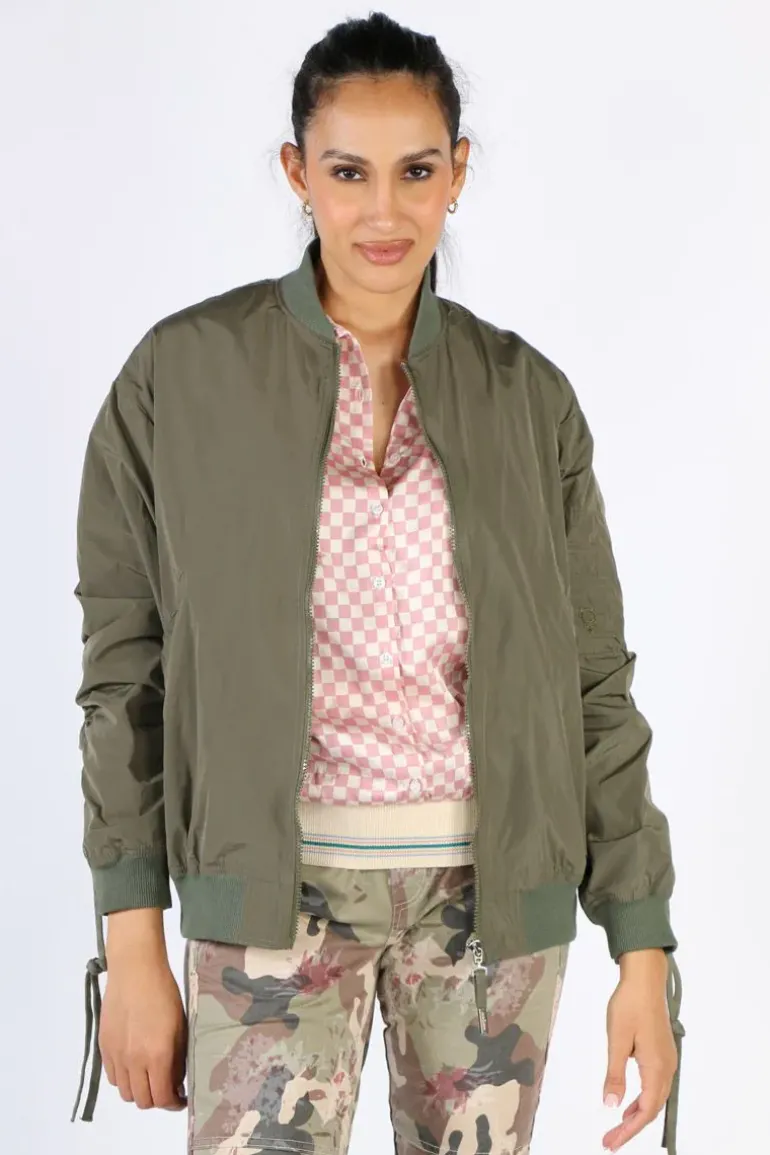 Funky Staff Lenne Mosaic Blouse In Check