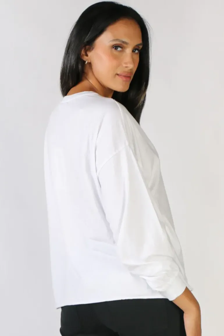 Funky Staff Mania Tee In White