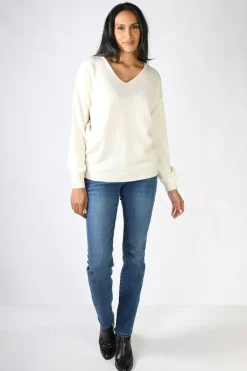 Funky Staff Martina Pullover In White