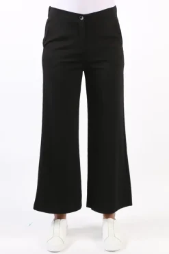 Funky Staff Wide Leg Trouser In Black