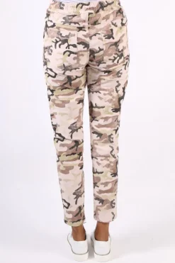Funky Staff You 2 Velvet Pant In Rose Camouflage