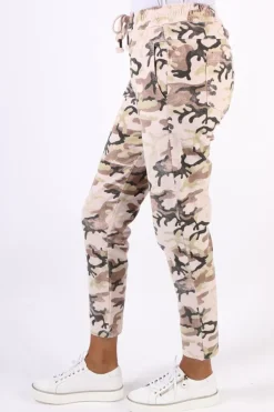 Funky Staff You 2 Velvet Pant In Rose Camouflage