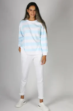 Goondiwindi Cotton Crew Sweat In Blue