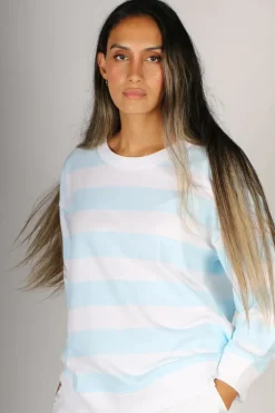Goondiwindi Cotton Crew Sweat In Blue