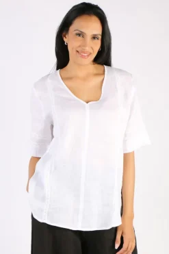 Goondiwindi Cotton Louise Blouse In White