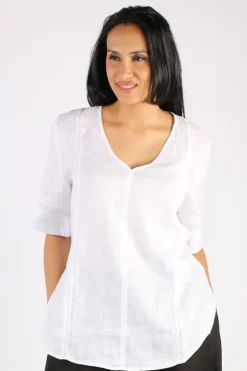 Goondiwindi Cotton Louise Blouse In White