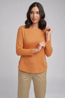 Goondiwindi Cotton Mia Tee In Orange