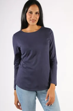Goondiwindi Cotton Mia Tee In Navy