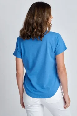 Goondiwindi Cotton Slub Tee In Regatta