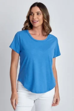 Goondiwindi Cotton Slub Tee In Regatta