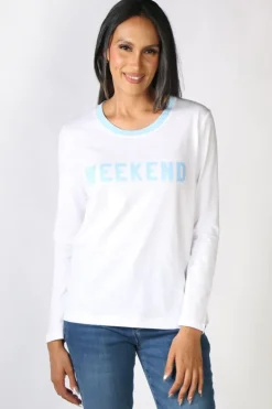Goondiwindi Cotton Weekend Tee In Blue