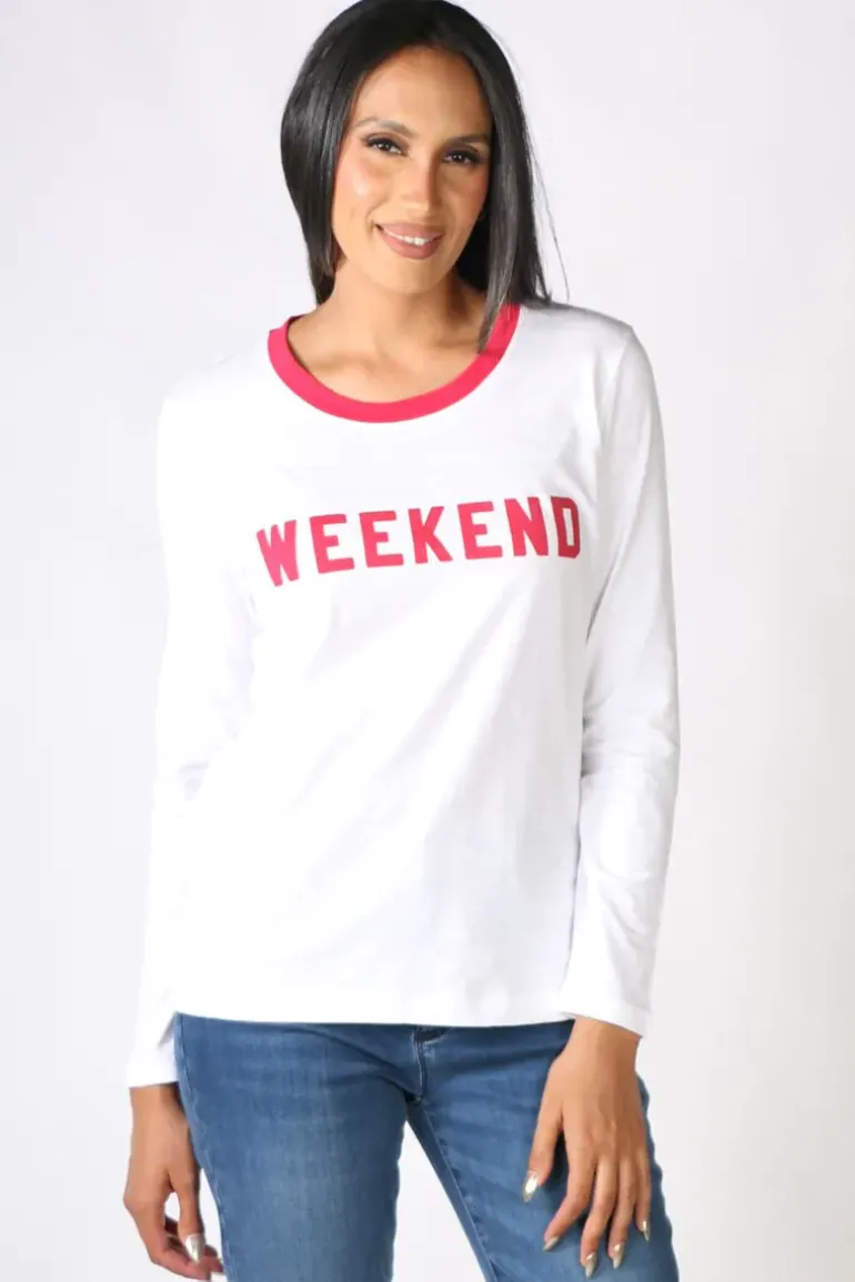 Goondiwindi Cotton Weekend Tee In Red