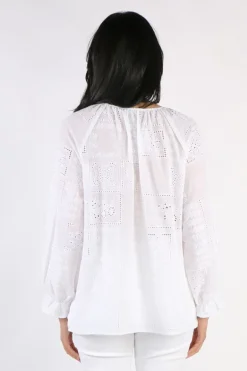 Gordon Smith Mila Lace Top In White