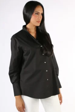 Gujarat Shirt In Black By Bagruu