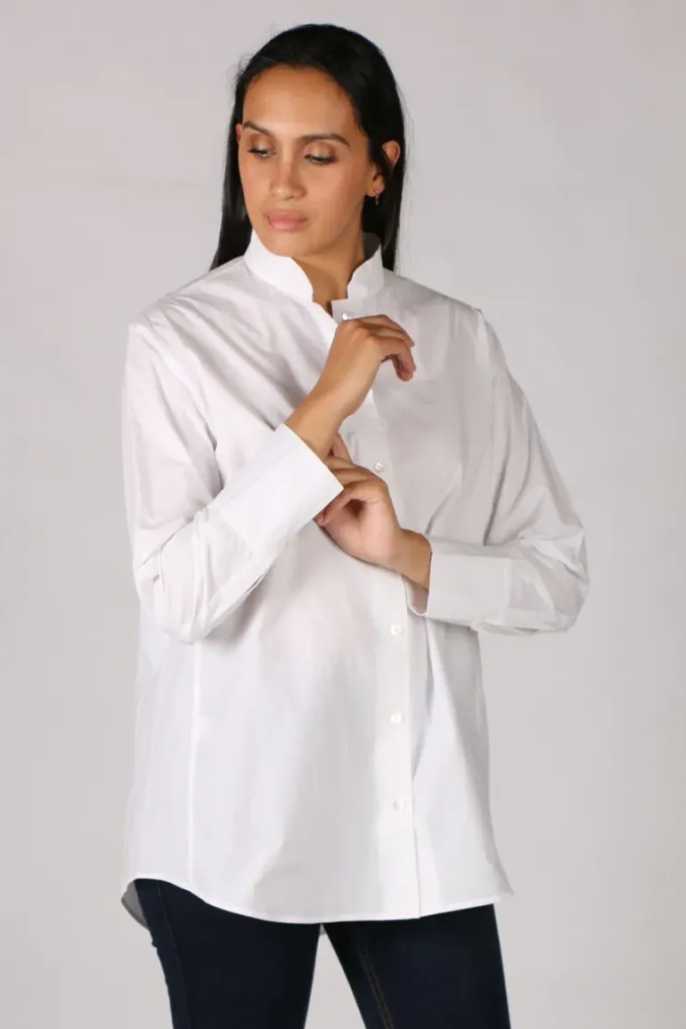 Gujarat Shirt In White By Bagruu