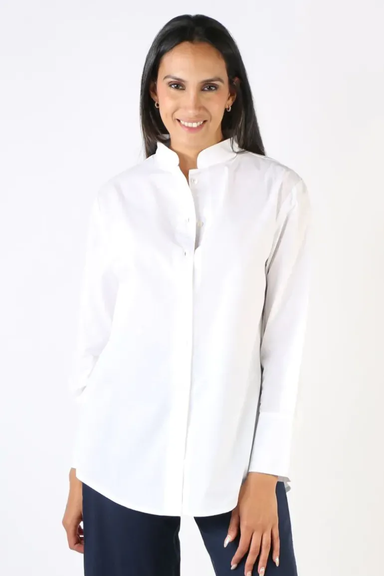 Gujarat Shirt In White By Bagruu