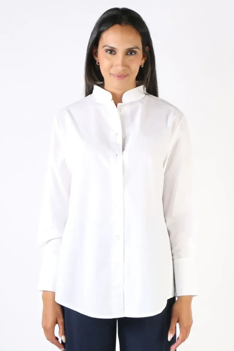 Gujarat Shirt In White By Bagruu