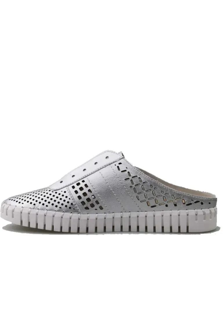 Habiba Sneaker By Django & Juliette In Silver