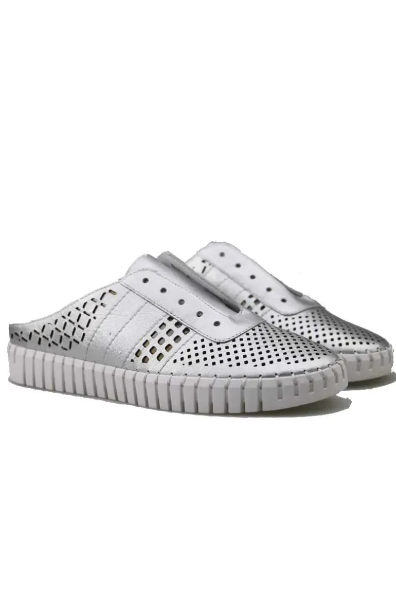 Habiba Sneaker By Django & Juliette In Silver