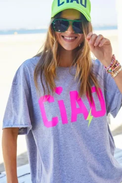 Hammill & Co Ciao Tee In Grey
