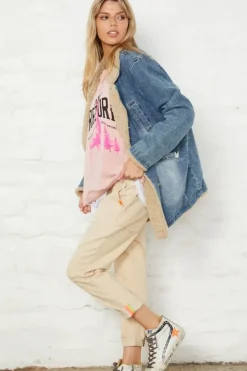 Hammill & Co Cotton Jean In Natural