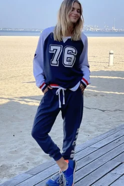 Hammill & Co Retro 76 Sweat In Navy