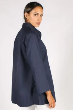 Harvey Shirt By Bagruu In Navy