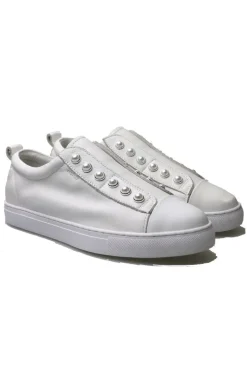 Hinako Pearl Sneaker In White