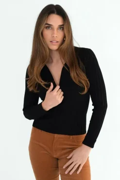 Humidity Elise Top In Black
